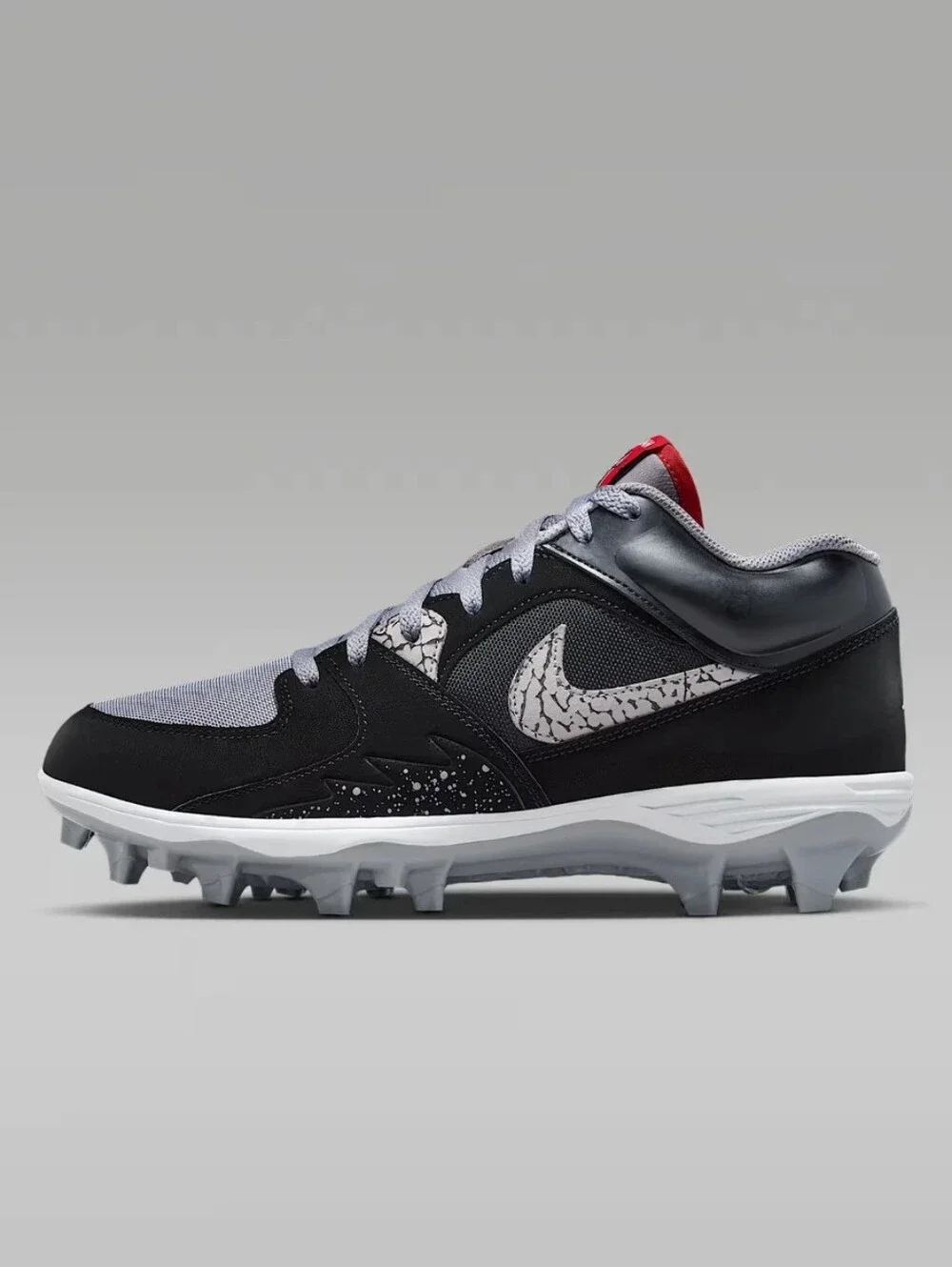 Men's Air Jordan Stadium 90 Cleat 'Black Cement' Football Cleats